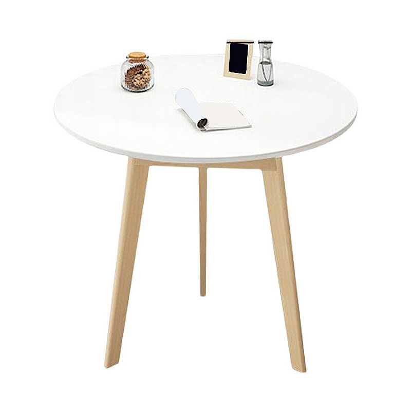 Modern Style Wooden Base Top Round Coffee Table for Apartment Clearhalo 'Coffee & Accent Tables' 'Coffee Tables' 'coffee_tables' 'furn' 'furn_coffee_tables' 'Furniture' 'furniture_coffee_tables' 'Living Room Furniture' 1200x1200_ca6f94f2-b0c6-4fff-ae48-ae2d02e73dd8