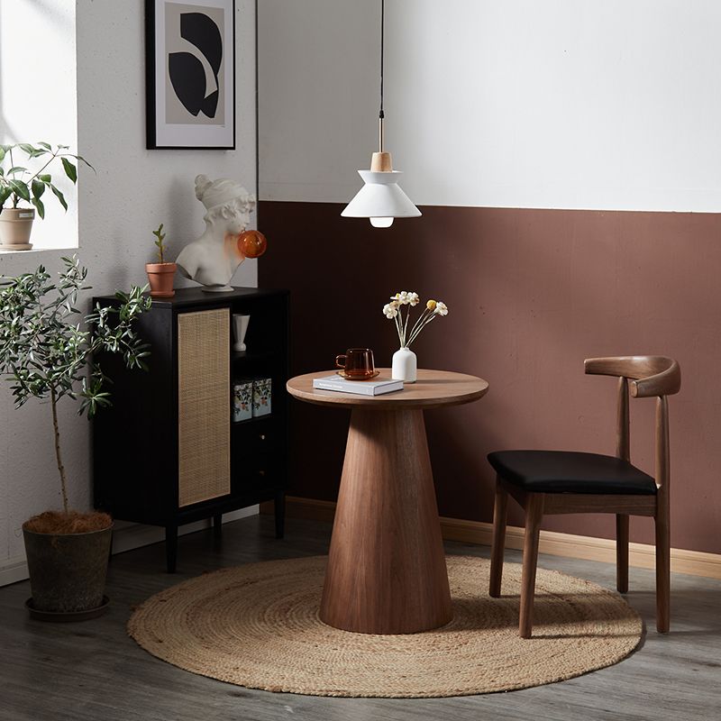 Modern Pedestal Wooden Coffee Table Set Round Top Shape Cocktail Table for Living Room Clearhalo 'Coffee & Accent Tables' 'Coffee Tables' 'coffee_tables' 'furn' 'furn_coffee_tables' 'Furniture' 'Living Room Furniture' 1200x1200_ca6fa018-ee29-4860-9165-5824231e5b79