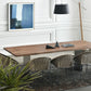 Metal Industrial Rectangle Dining Table Wood Top Table for Kitchen and Dining Room Clearhalo ' dining_table' 'Dining Tables & Seating' 'Dining Tables' 'furn' 'furn_dining_table' 'Furniture' 'furniture_dining_table' 'Kitchen & Dining Furniture' 'kitchen&dining_furn' 'kitchen' 'kitchen_dining_table' 1200x1200_ca7241a9-972a-41ba-a4eb-c0ad19b23cf7