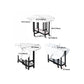 Modern Tripod Base Dinette Table Chipboard Folding Table Home Furniture (only Table) Clearhalo 'Dining Tables & Seating' 'Dining Tables' 'dining_table' 'furn' 'furn_dining_table' 'Furniture' 'furniture_dining_table' 'Kitchen & Dining Furniture' 'kitchen' 'kitchen_dining_table' 1200x1200_ca76c510-3753-47ea-81db-d8cad64696a3