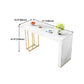 Stone Top Bar Dining Table Traditional Luxury Rectangle Bar Table with Sled Base Clearhalo 'Bar Furniture' 'Bar Tables' 'bar_tables' 'furn' 'furn_bar_tables' 'Furniture' 'furniture_bar_tables' 'Kitchen & Dining Furniture' 1200x1200_ca77ac97-1167-4c11-a1ba-dd0cafd92aae