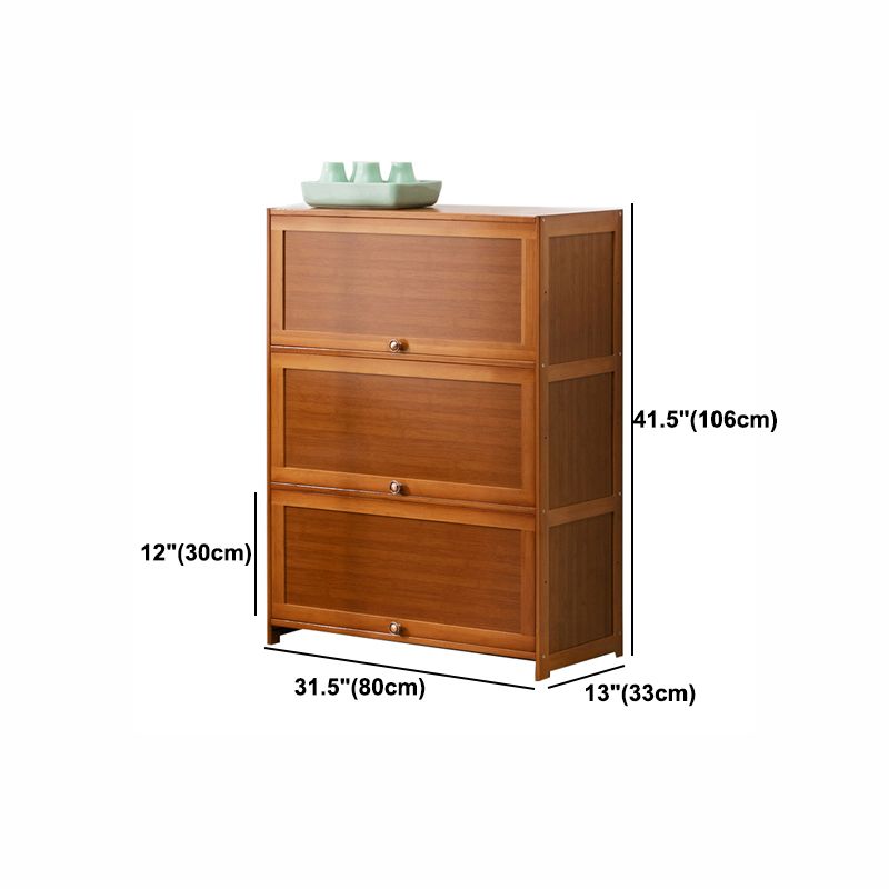Contemporary Bamboo Barrister Bookcase Doors Included Bookcase for Home Office Clearhalo 'Bookcases' 'furn' 'furn_bookcases' 'Furniture' 'furniture_bookcases' 'kitchen' 'kitchen_bookcases' 'Living Room Furniture' 'Office Furniture' 1200x1200_ca7c7aa4-30bf-499e-afcd-75e246379d52