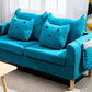 Velvet Square Arm Sofa Slipcovered Loose Back Loveseat with Storage Clearhalo 'Furniture' 'furniture_sofas' 'kitchen' 'kitchen_sofas' 'Living Room Furniture' 'Sofa' 'sofas' 1200x1200_ca7cc7de-56f3-4bdb-a14d-d1a1e0c74012