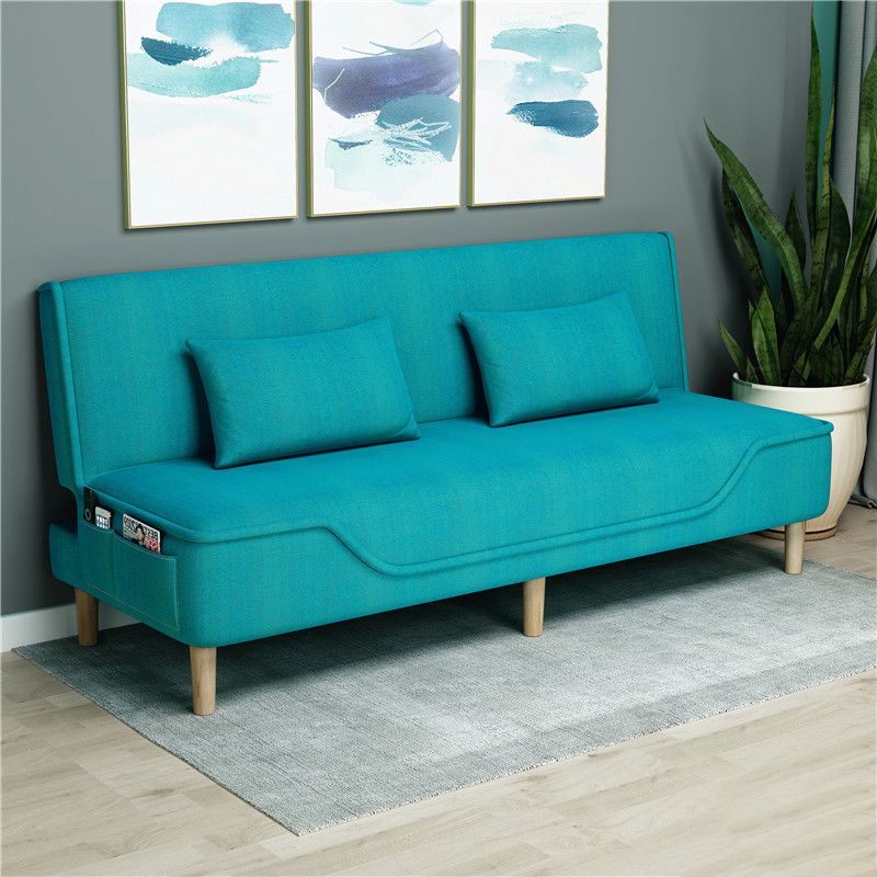 Contemporary Living Room Tight Back Sleeper Armless Linen Seating Clearhalo 'furn' 'furn_sofas' 'Furniture' 'Living Room Furniture' 'Sofa' 'sofas' 1200x1200_ca82deea-a43f-4bb1-a77e-579e7d795086