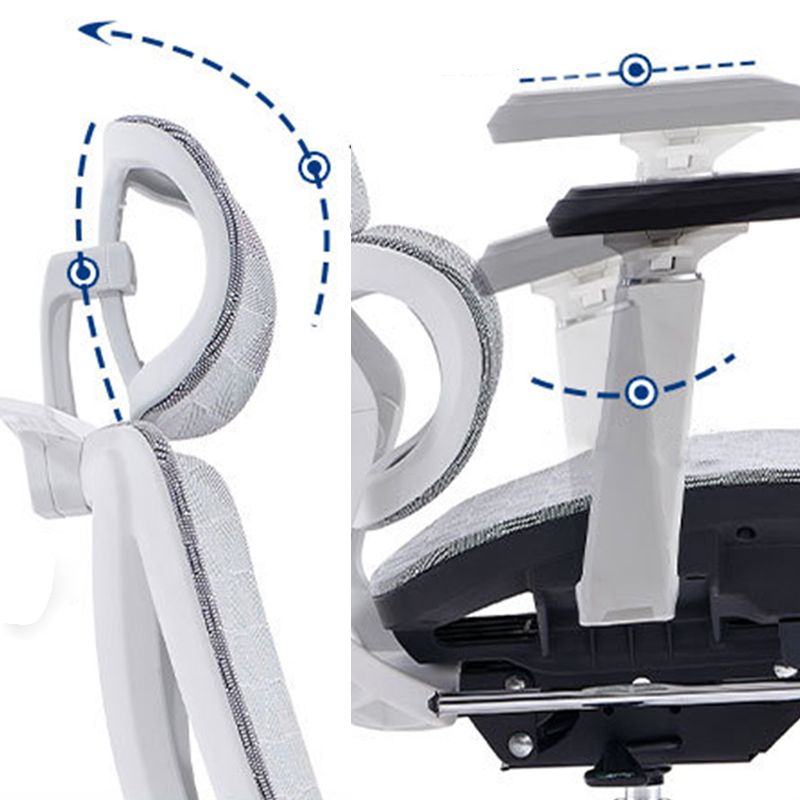 Modern Removable Arms Office Chair No Distressing Ergonomic Chair with Breathable Back Clearhalo 'furn' 'furn_office_chair' 'Furniture' 'Office Chairs' 'Office Furniture' 'office_chair' 1200x1200_ca84a552-470c-497c-9d76-988a9e35336b