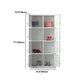 Modern Style Wardrobe Armoire Metal Wardrobe Closet for Home