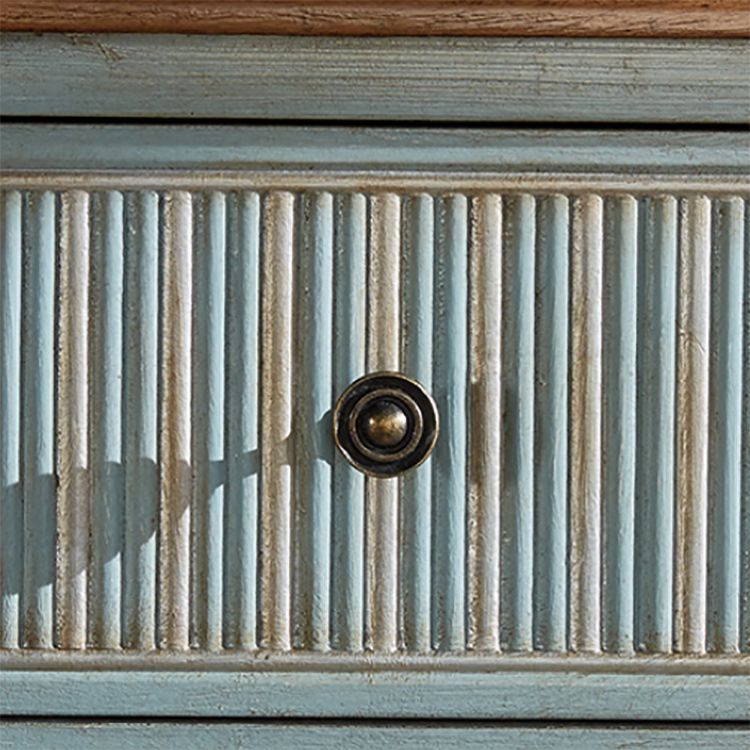 Cómoda tradicional de madera para lencería horizontal con cajones