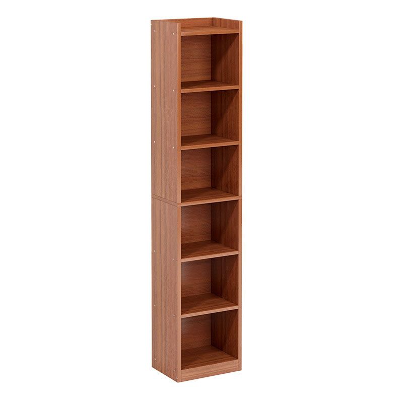 Modern Style Standard Bookcase Engineered Wood Closed Back Bookshelf Clearhalo 'Bookcases' 'furn' 'furn_bookcases' 'Furniture' 'Office Furniture' 1200x1200_ca89cfd6-b8ff-403d-90cd-2f8b70fc807b