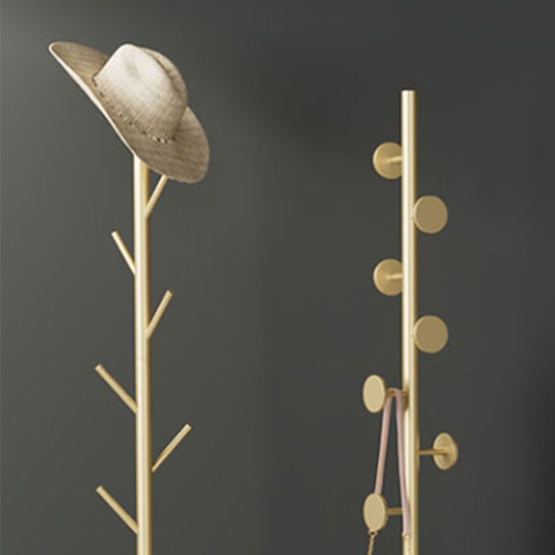 Magnuoso Hall de Entrada Hall Tree Raugs Rack de abrigo de metal para dormitorio