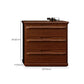 Contemporary Walnut Wood Storage Chest Vertical Chest in Brown with Drawers Clearhalo 'Bedroom Furniture' 'Dressers & Chests' 'dressers_chests' 'furn' 'furn_dressers_chests' 'Furniture' 1200x1200_ca8dcf2e-97d1-4965-824b-69f8df14fdfd