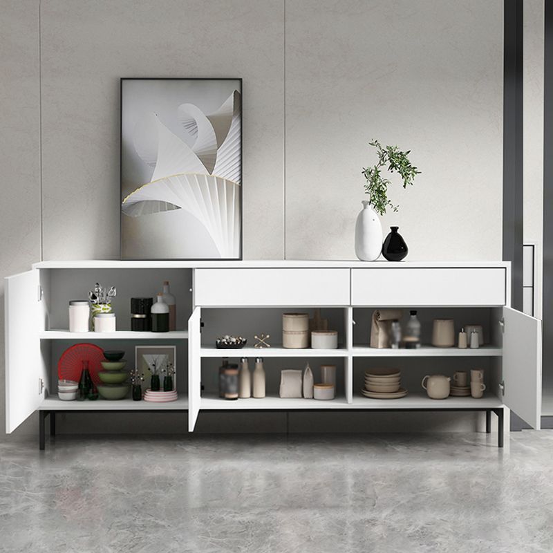 Kunstmatige houten woonkamer bijboordkast moderne credenza met lade en opslagplaatsen