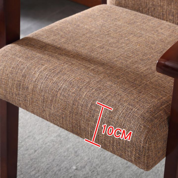 Contemporary Style Kitchen Square Dining Chair Parsons Dining Arm Chair Clearhalo ' kitchen&dining_furn' 'Dining Chairs' 'Dining Tables & Seating' 'dining_chair' 'furn' 'furn_dining_chair' 'Furniture' 'furniture_dining_chair' 'Kitchen & Dining Furniture' 'kitchen' 1200x1200_ca8f4abb-d240-4c9a-93a8-5b5e5a8bdab4