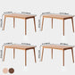 Contemporary Style Rectangle Dining Table Solid Wood Table with 4-foot Clearhalo ' dining_table' 'Dining Tables & Seating' 'Dining Tables' 'furn' 'furn_dining_table' 'Furniture' 'furniture_dining_table' 'Kitchen & Dining Furniture' 'kitchen&dining_furn' 'kitchen' 'kitchen_dining_table' 1200x1200_ca983a6f-a94c-49f8-9d15-4f1671245121
