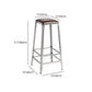 Armless Indoor Barstool Industrial Leather Counter Stool Brushed Silver Clearhalo 'Bar Furniture' 'Bar Stools' 'bar_stools' 'furniture_bar_stools' 'Kitchen & Dining Furniture' 'kitchen&dining_furn' 'kitchen' 'kitchen_furn' Furniture' 1200x1200_ca9844c5-c0aa-44e2-a1a8-432bbf721411