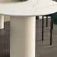 Solid Wood Contemporary Free Form Dining Table Sintered Stone Table for Dining Room and Kitchen Clearhalo ' dining_table' 'Dining Tables & Seating' 'Dining Tables' 'furn' 'furn_dining_table' 'Furniture' 'furniture_dining_table' 'Kitchen & Dining Furniture' 'kitchen&dining_furn' 'kitchen' 'kitchen_dining_table' 1200x1200_ca9f0310-e8d5-483a-bb29-6dabb91a4ed4