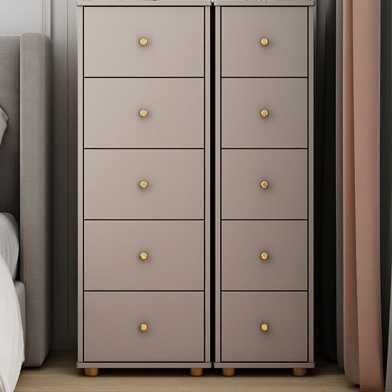 Armoire latérale rectangulaire moderne armoire de rangement en bois avec tiroir