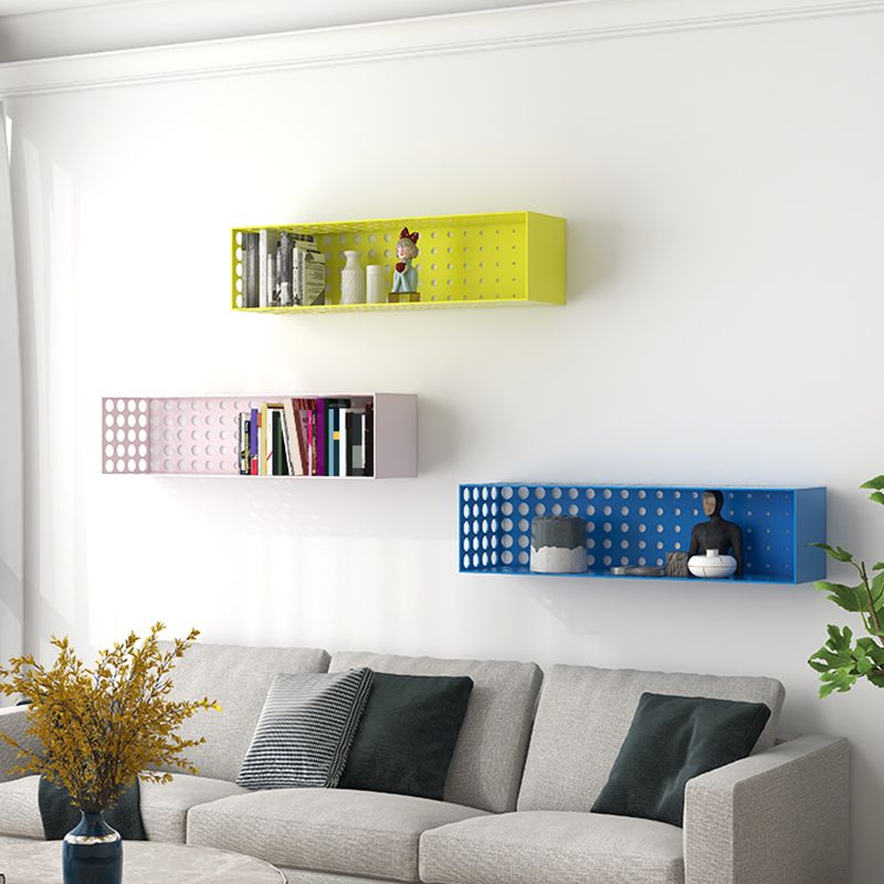 9.8" Tall Bookcase Contemporary Style Wall Mounted Closed Back Bookshelf Clearhalo 'Bookcases' 'furn' 'furn_bookcases' 'Furniture' 'furniture_bookcases' 'kitchen' 'kitchen_bookcases' 'Living Room Furniture' 'Office Furniture' 1200x1200_caa3a444-1329-4c81-a98b-5b7254fde101