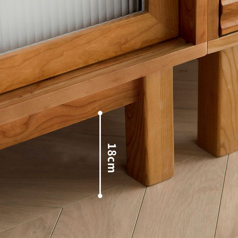 TABELLA SIGHTANDA IN LEGNO MODERNA 3 cassetti Sideboard con armadi per sala da pranzo