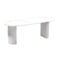 Sintered Stone Dining Table White Modern Dining Table for Kitchen Clearhalo ' dining_table' 'Dining Tables & Seating' 'Dining Tables' 'furn' 'furn_dining_table' 'Furniture' 'furniture_dining_table' 'Kitchen & Dining Furniture' 'kitchen&dining_furn' 'kitchen' 'kitchen_dining_table' 1200x1200_caa698c7-6bd9-4e50-9fdb-6ec4e964e2fd