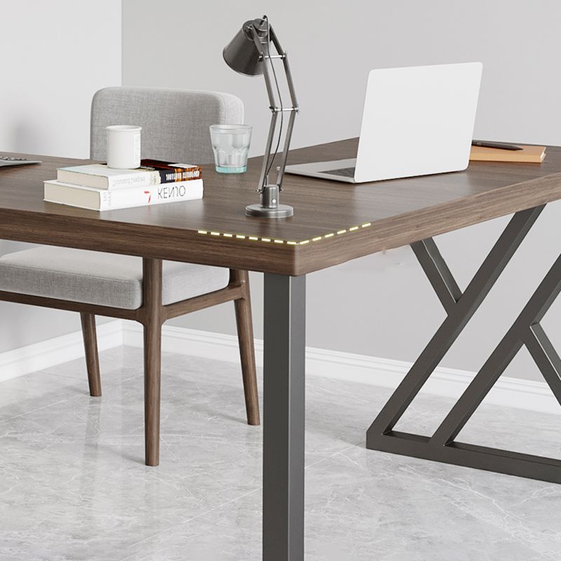 Scrivania da ufficio in pino in stile industriale per ufficio