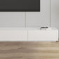 Modern Style White TV Stand, Stone/ Wood TV Console with Drawers Clearhalo 'furn' 'furn_tv_stands_entertainment_centers' 'Furniture' 'Living Room Furniture' 'TV Stands & Entertainment Centers' 'TV Stands & Media Storage Furniture' 'tv_stands_entertainment_centers' 1200x1200_caaccdd0-f18b-45cf-bc16-571b143818bc