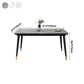 Industrial Kitchen Rectangle Shape Table Sintered Stone Top Dining Table with 4 Legs Base Clearhalo ' dining_table' 'Dining Tables & Seating' 'Dining Tables' 'furn' 'furn_dining_table' 'Furniture' 'furniture_dining_table' 'Kitchen & Dining Furniture' 'kitchen&dining_furn' 'kitchen' 'kitchen_dining_table' 1200x1200_caaeb19b-3c07-43fa-b8d5-ccf0bd06fae0