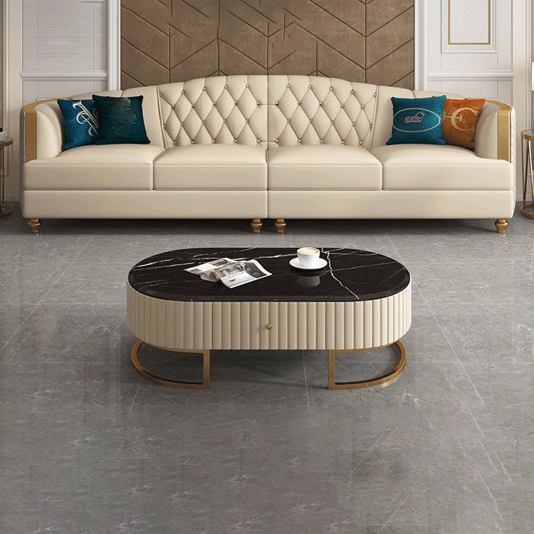 Glam Solid Wood Genuine Leather Tufted Split-Back Sofa for Living Room Clearhalo 'furn' 'furn_sofas' 'Furniture' 'Living Room Furniture' 'Sofa' 'sofas' 1200x1200_cab03052-43a0-4b5c-86bc-9492eb3ebd10