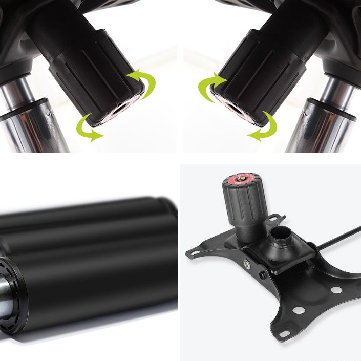 Modern Mid Back Desk stoel Mesh Fixed Arms Bureau Stoel voor thuiskantoor