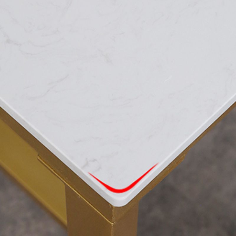 Table à manger en pierre de bar à barre glamour