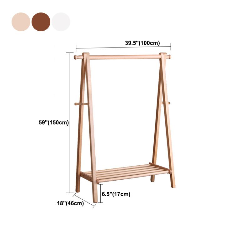 Rastrellone moderno a 4 ganci a 4 manopoli con ripiani di stoccaggio