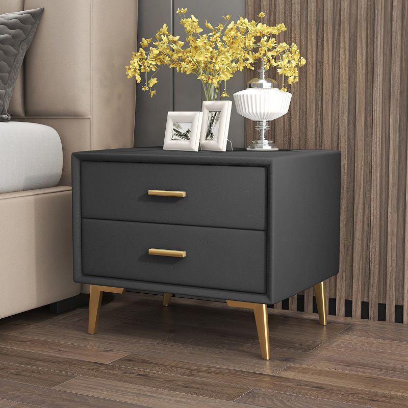 1-Drawer Nightstand 18.5" H Wooden Bed Nightstand with 4 Legs Clearhalo 'Bedroom Furniture' 'furn' 'furn_night_stand' 'Furniture' 'night_stand' 'Nightstands' 1200x1200_cabc05c7-e2a6-4bcf-ba63-53e79dcac2fa
