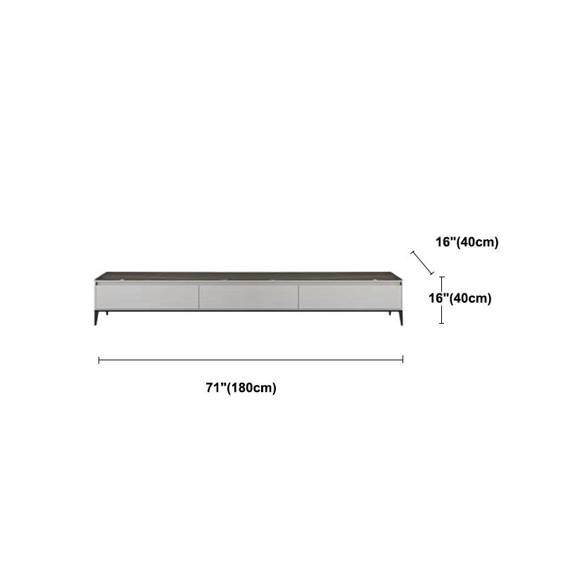 Stone Top Media Stand with Drawers Modern TV Media Console for Home Clearhalo 'furn' 'furn_tv_stands_entertainment_centers' 'Furniture' 'Living Room Furniture' 'TV Stands & Entertainment Centers' 'TV Stands & Media Storage Furniture' 'tv_stands_entertainment_centers' 1200x1200_cabd56ff-f7d9-4c13-8468-ecc7944d68e9