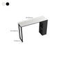 Pedestal Sintered Stone Bar Table Modern Dining Table with Storage Shelves Clearhalo 'Bar Furniture' 'Bar Tables' 'bar_tables' 'furn' 'furn_bar_tables' 'Furniture' 'Kitchen & Dining Furniture' 1200x1200_cabd7932-d7b1-4367-a0a1-6daf10d0eda5