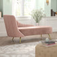 Contemporary Flannel Chaise One Armed Lounge Chair for Living Room Clearhalo 'Chairs & Seating' 'Chaise Lounge' 'chaise_lounge' 'furn' 'furn_chaise_lounge' 'Furniture' 'Living Room Furniture' 1200x1200_cac1d3cf-5a08-43db-b807-c8b2b3d7c0ae
