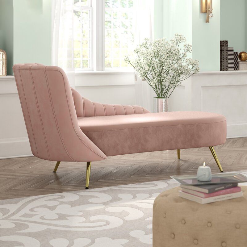 Contemporary Flannel Chaise One Armed Lounge Chair for Living Room Clearhalo 'Chairs & Seating' 'Chaise Lounge' 'chaise_lounge' 'furn' 'furn_chaise_lounge' 'Furniture' 'Living Room Furniture' 1200x1200_cac1d3cf-5a08-43db-b807-c8b2b3d7c0ae