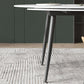 Modern Round Dining Table Sintered Stone Dining Table with 4 Black Legs for Home Kitchen Dinner Clearhalo ' dining_table' 'Dining Tables & Seating' 'Dining Tables' 'furn' 'furn_dining_table' 'Furniture' 'furniture_dining_table' 'Kitchen & Dining Furniture' 'kitchen&dining_furn' 'kitchen' 'kitchen_dining_table' 1200x1200_cac25a2c-1449-4553-851e-8ea1088c8137
