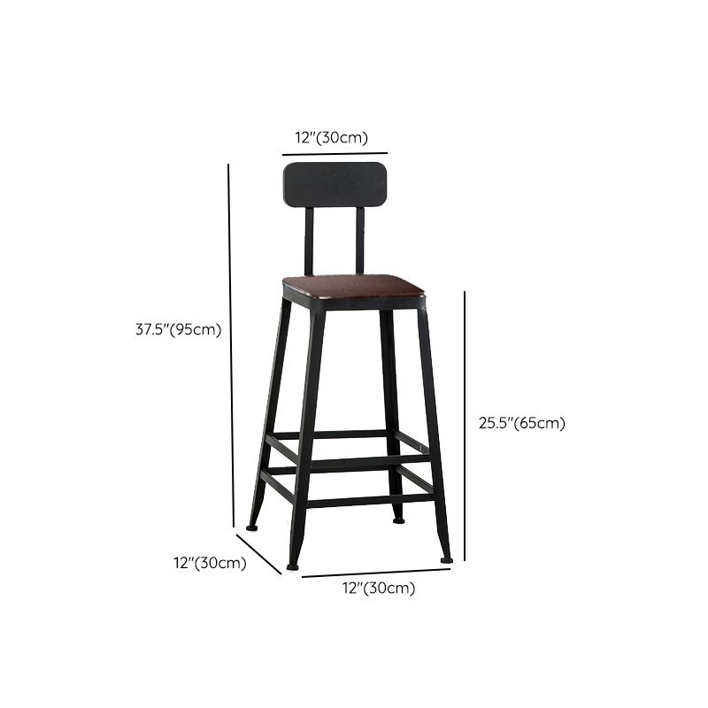 Industrial Rectangle Bar Table Set 1/5 Pieces Solid Wood Counter Table Clearhalo 'Bar Furniture' 'furn' 'furn_home_bar_bar_sets' 'Furniture' 'Home Bars & Bar Sets' 'home_bar_bar_sets' 'Kitchen & Dining Furniture' 1200x1200_cac51411-a2d7-46bf-ac04-cb1d523d7ada