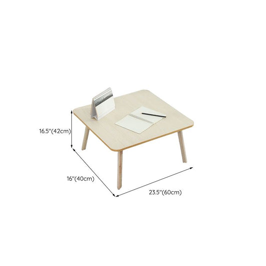 Mesa de madera moderna dormitorio sin angustia de mesa con 4 patas