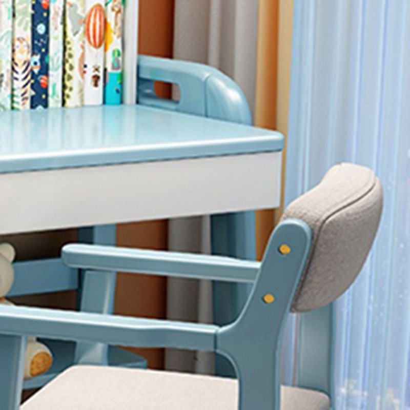 Contemporary Wood Credenza Desk Adjustable 23.6" W Office Desk with 2 Drawers Clearhalo 'furn' 'furn_office_desk' 'Furniture' 'Office Desks' 'Office Furniture' 'office_desk' 1200x1200_cac9e7b3-ba9c-4cf3-bccf-5ccd8ccc896f