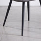 Nordic Style Metal Armless Dining Chairs Leather Upholstered Side Chair for Home Use Clearhalo ' kitchen&dining_furn' 'Dining Chairs' 'Dining Tables & Seating' 'dining_chair' 'furn' 'furn_dining_chair' 'Furniture' 'furniture_dining_chair' 'Kitchen & Dining Furniture' 'kitchen' 1200x1200_cad21288-3264-4b5b-a99b-2f7ecfdf12e6