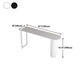 Industrial Stone Indoor Pub Bar Table Iron Double Pedestal Bar Dining Table Fixed Table Clearhalo 'Bar Furniture' 'Bar Tables' 'bar_tables' 'furn' 'furn_bar_tables' 'Furniture' 'furniture_bar_tables' 'Kitchen & Dining Furniture' 1200x1200_cad3ab8d-169f-4852-b40b-6cb632abbe44