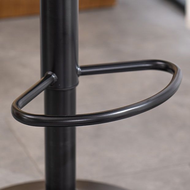 Sgabello da barra da bar in metallo in stile contemporaneo per soggiorno per soggiorno