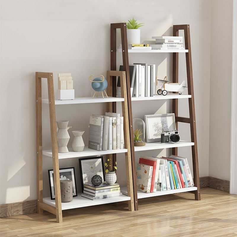 Scandinavian Style Bookshelf Open Back Bookcase for Study Room and Office Clearhalo 'Bookcases' 'furn' 'furn_bookcases' 'Furniture' 'furniture_bookcases' 'kitchen' 'kitchen_bookcases' 'Living Room Furniture' 'Office Furniture' 1200x1200_cadd5c0a-e88e-49b6-a88e-88e970cfd9d5
