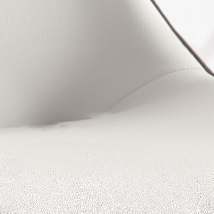 Contemporary Conference Room Wingback Side Chair Orange Leather Dining Chair Clearhalo ' kitchen&dining_furn' 'Dining Chairs' 'Dining Tables & Seating' 'dining_chair' 'Furniture' 'furniture_dining_chair' 'Kitchen & Dining Furniture' 'kitchen' 1200x1200_cae082da-bd0b-4f34-b794-bb4828fb4d45