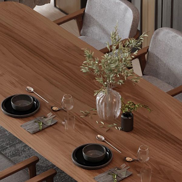 Solid Wood Contemporary Rectangle Dining Table Pine Wood Top Table with Legs Clearhalo ' dining_table' 'Dining Tables & Seating' 'Dining Tables' 'furn' 'furn_dining_table' 'Furniture' 'furniture_dining_table' 'Kitchen & Dining Furniture' 'kitchen&dining_furn' 'kitchen' 'kitchen_dining_table' 1200x1200_cae22cb9-7c45-497e-8f35-fa01bdc17dc9