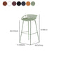 Modern Armless Backrest Counter Stool Iron Cashier Bar Stool with Seat and Pedal Clearhalo 'Bar Furniture' 'Bar Stools' 'bar_stools' 'furn' 'furn_bar_stools' 'Furniture' 'furniture_bar_stools' 'Kitchen & Dining Furniture' 1200x1200_cae30b13-0c3b-4d72-8149-5c6d08fe4d22