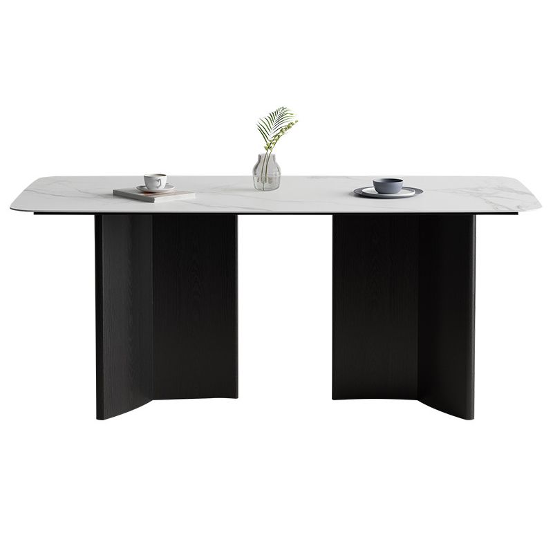 1/2/2/5/7 Pièces meubles Recchettes de restauration Recangle RECTANGE Ensemble en blanc