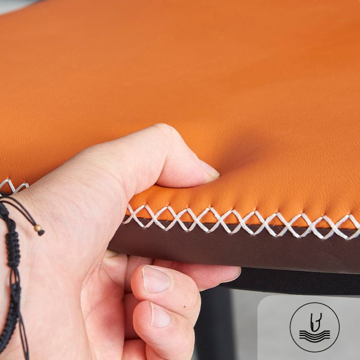 Metal Modern Contemporary Indoor-Outdoor Chair Wingback Side Chair Clearhalo 'Dining Chairs' 'Dining Tables & Seating' 'dining_chair' 'Furniture' 'furniture_dining_chair' 'Kitchen & Dining Furniture' 1200x1200_cae83674-ecdf-4da6-8cdf-cf87597ec724