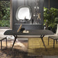 Industrial Sintered Stone Dining Table Rectangle Black Top Table with Metal Base Clearhalo ' dining_table' 'Dining Tables & Seating' 'Dining Tables' 'Furniture' 'furniture_dining_table' 'Kitchen & Dining Furniture' 'kitchen&dining_furn' 'kitchen' 'kitchen_dining_table' 1200x1200_caea88da-256f-41a1-a192-5591009d16d0
