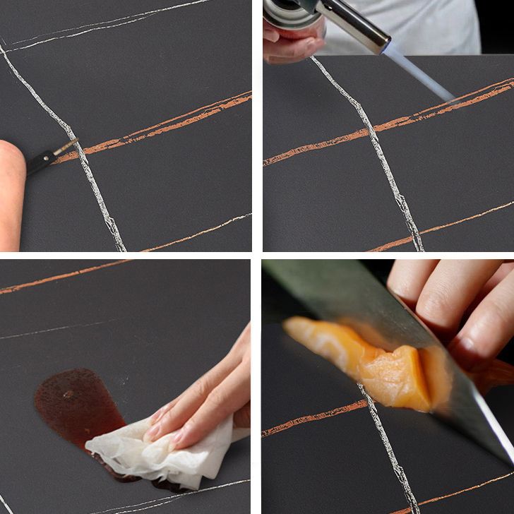 Modern Style Round Stone Table Set 1/2/3/4/7 Pieces Dining Set for Kitchen